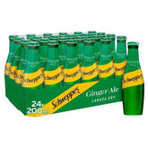 Schweppes Canada Dry Ginger Ale 200ml (Case of 24)  Adomoo